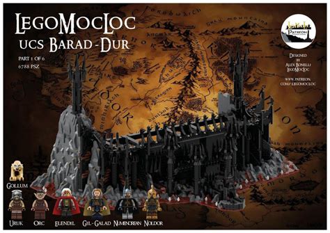 lego lord of the rings leaks|LEGO Icons 10333 The Lord of the Rings: Barad